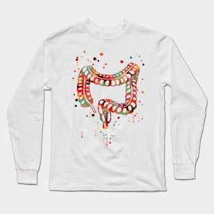 Lower gastrointestinal tract Long Sleeve T-Shirt